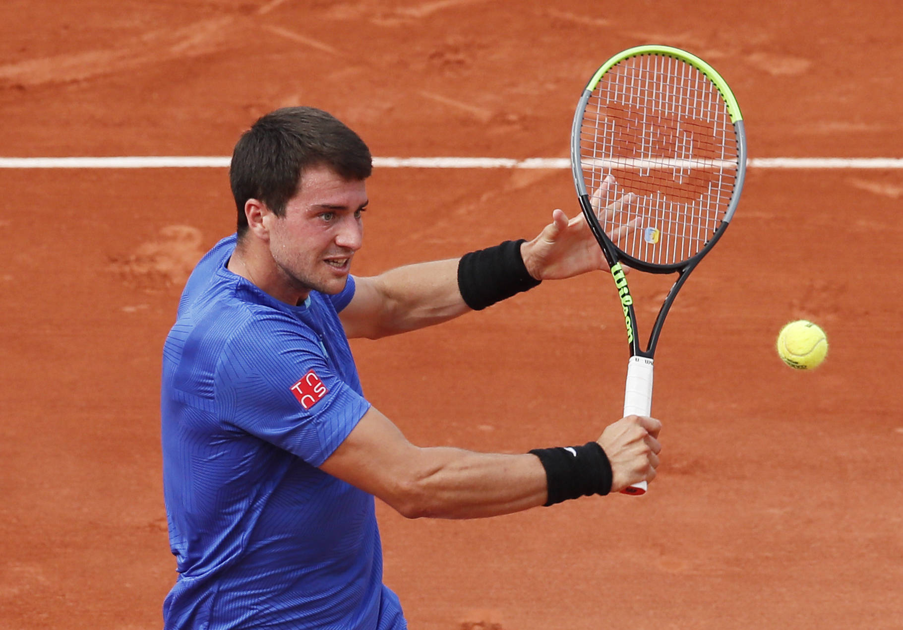 法国网球队翻盘西班牙网球队，西西帕斯三分雨点燃全场