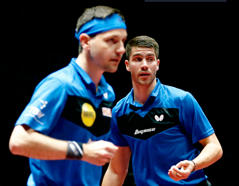 包含德国乒乓球队横扫韩国乒乓球队，奥恰洛夫完成帽子戏法的词条