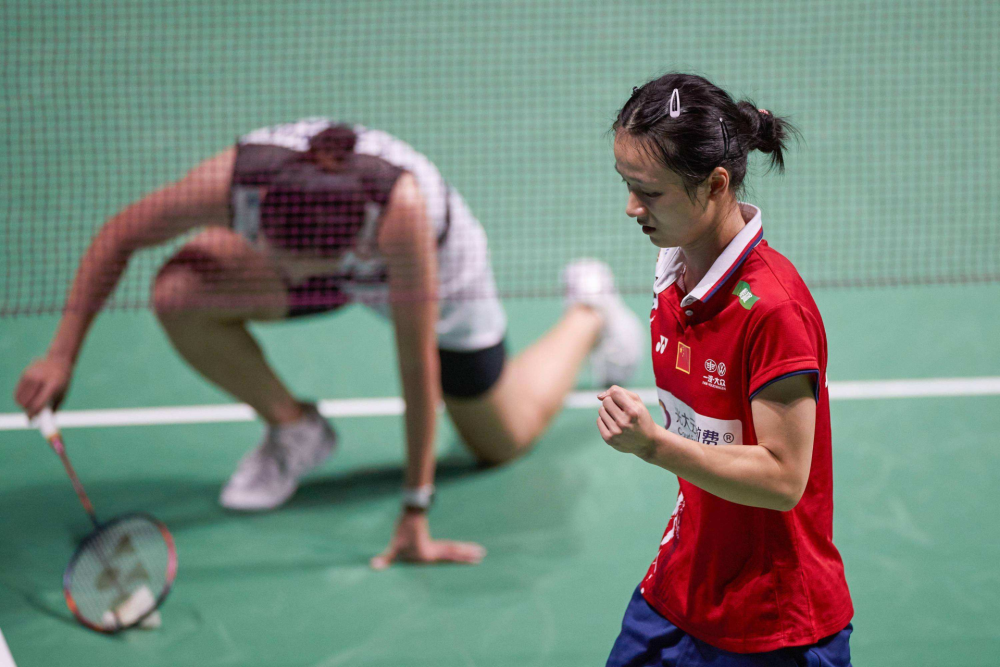 包含中国队鏖战德国队，辛杜刷新纪录的词条